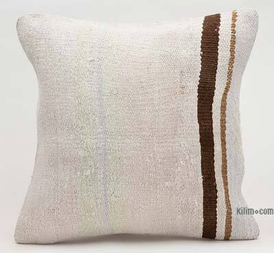 Kilim Pillow Cover - 1' 4" x 1' 4" (16" x 16")