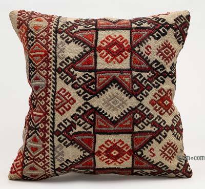 Kilim Yastık Kılıfı - 40 cm x 40 cm
