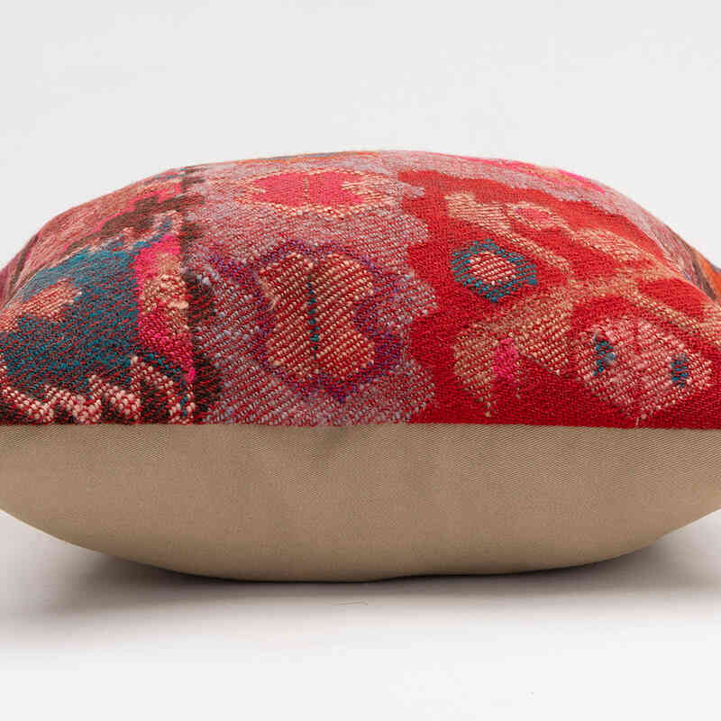 Kilim Yastık Kılıfı - 40 cm x 40 cm - K0081455