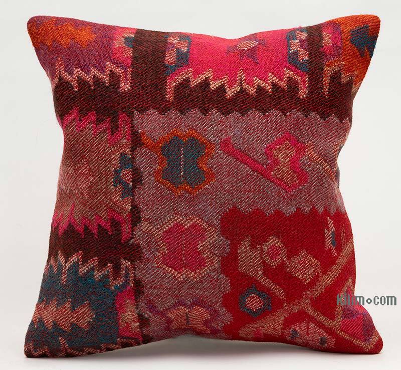 Kilim Yastık Kılıfı - 40 cm x 40 cm - K0081455