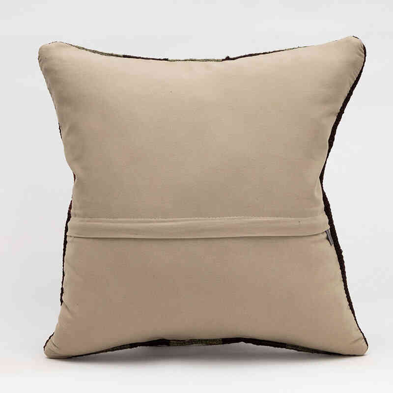 Kilim Pillow Cover - 1' 4" x 1' 4" (16" x 16") - K0081467