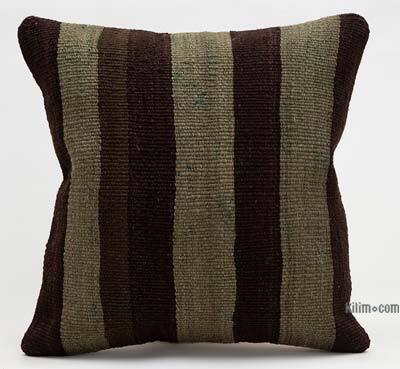 Kilim Pillow Cover - 1' 4" x 1' 4" (16" x 16")