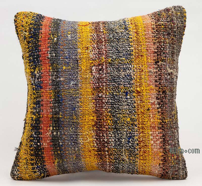 Kilim Yastık Kılıfı - 40 cm x 40 cm - K0081499