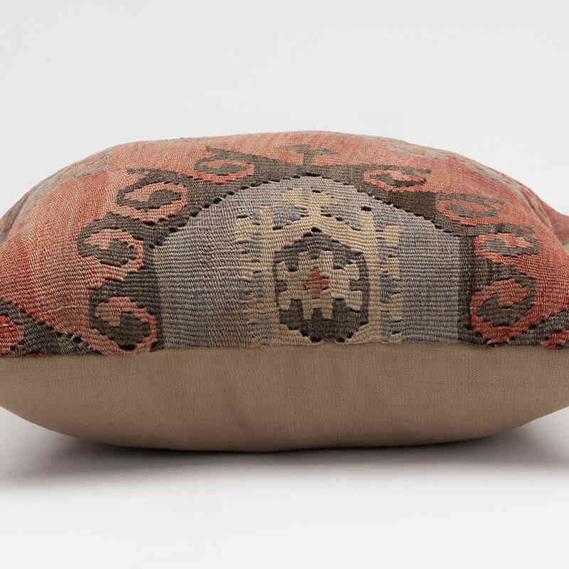 Kilim Yastık Kılıfı - 40 cm x 40 cm - K0081502
