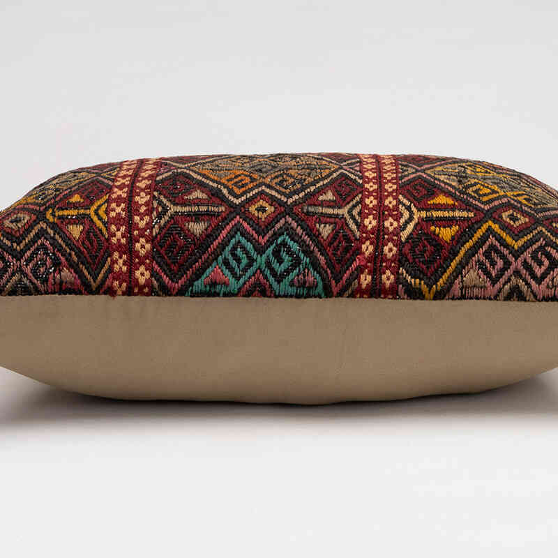 Kilim Yastık Kılıfı - 60 cm x 40 cm - K0081526
