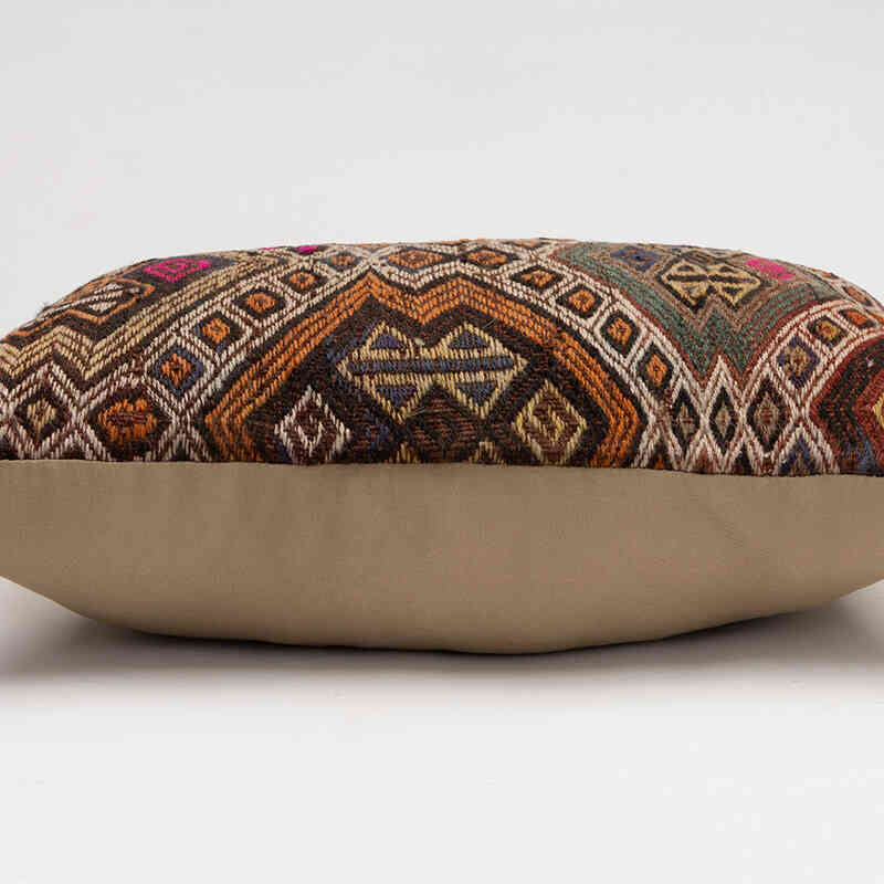 Kilim Yastık Kılıfı - 60 cm x 40 cm - K0081532