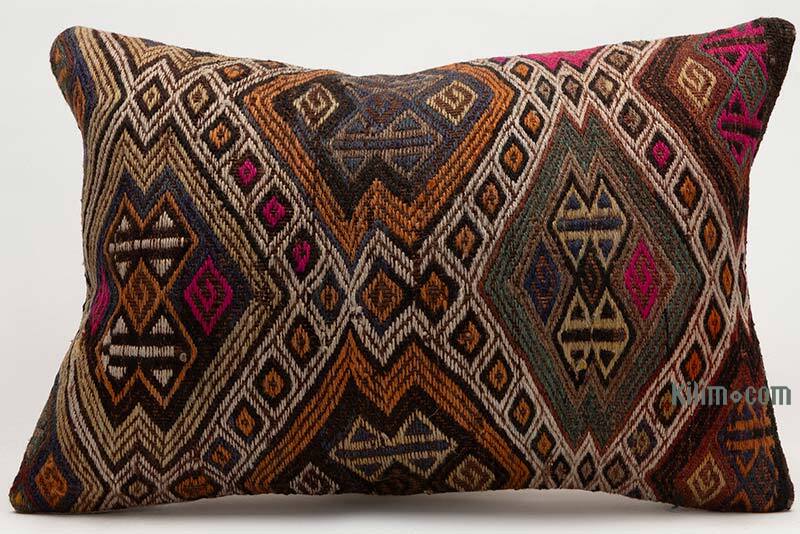 Kilim Yastık Kılıfı - 60 cm x 40 cm - K0081532