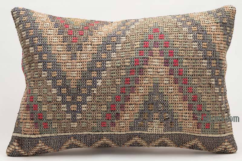 Kilim Yastık Kılıfı - 60 cm x 40 cm - K0081546
