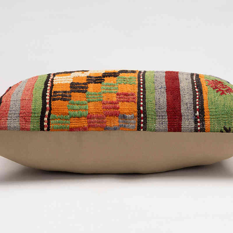 Kilim Yastık Kılıfı - 60 cm x 40 cm - K0081580