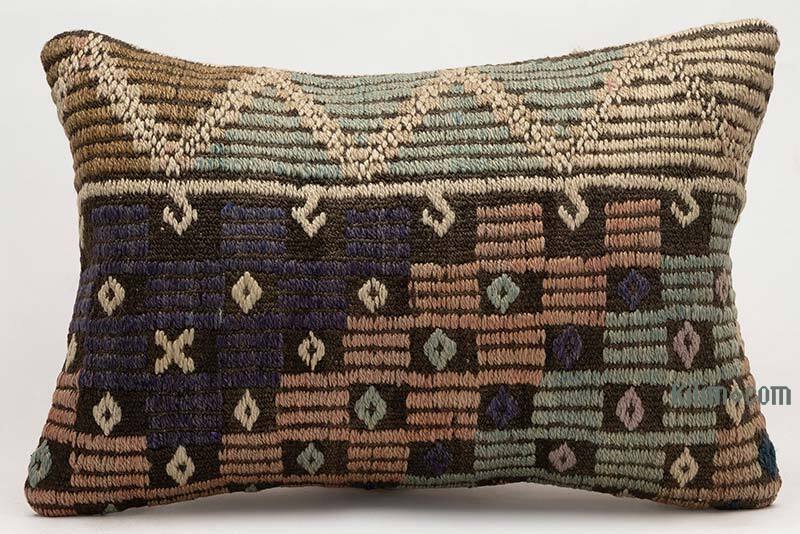 Kilim Yastık Kılıfı - 60 cm x 40 cm - K0081581