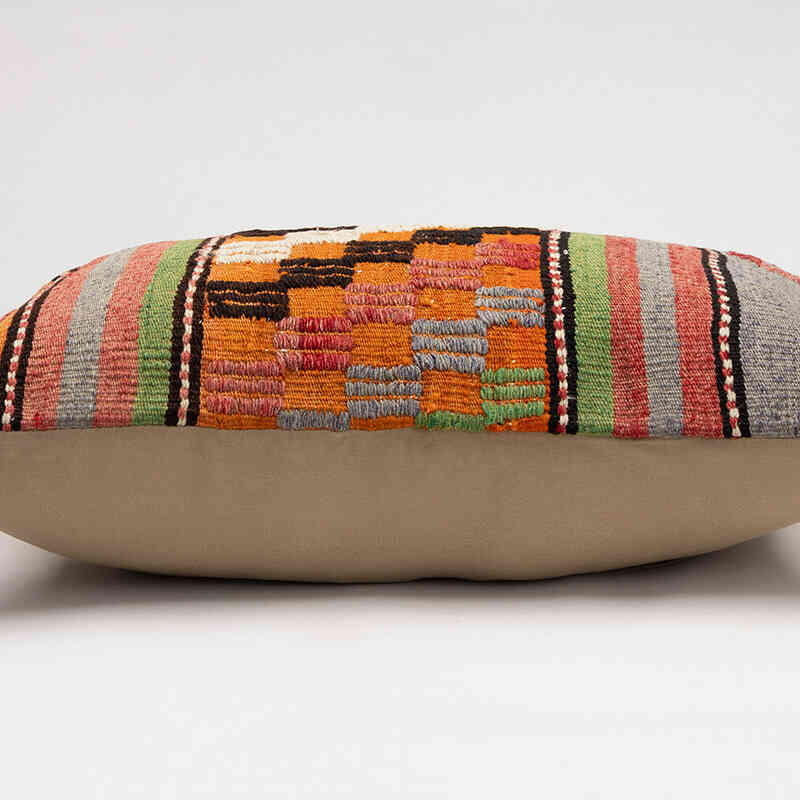 Kilim Yastık Kılıfı - 60 cm x 40 cm - K0081592