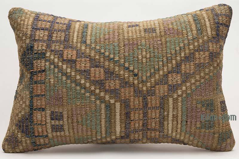 Kilim Yastık Kılıfı - 60 cm x 40 cm - K0081596