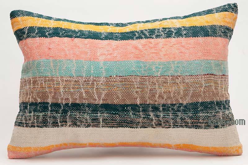 Kilim Yastık Kılıfı - 60 cm x 40 cm - K0081636