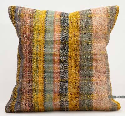 Kilim Pillow Cover - 1' 8" x 1' 8" (20" x 20")
