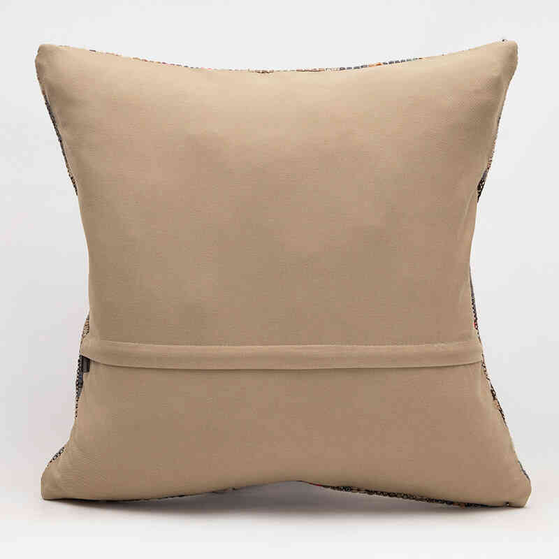 Kilim Pillow Cover - 1' 8" x 1' 8" (20" x 20") - K0081675