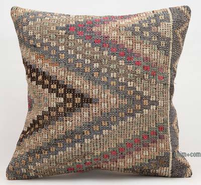 Kilim Yastık Kılıfı - 50 cm x 50 cm