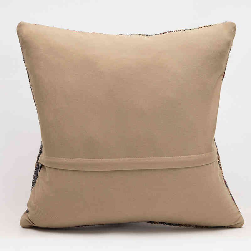 Kilim Pillow Cover - 1' 8" x 1' 8" (20" x 20") - K0081679