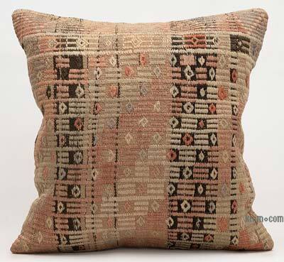 Kilim Pillow Cover - 1' 8" x 1' 8" (20" x 20")