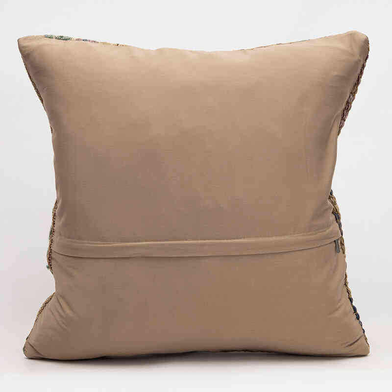 Kilim Pillow Cover - 1' 8" x 1' 8" (20" x 20") - K0081716