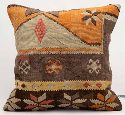 Kilim Yastık Kılıfı - 50 cm x 50 cm