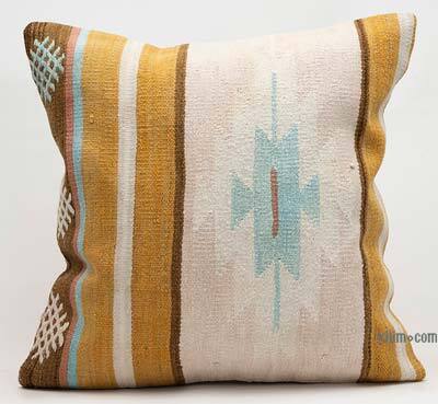 Kilim Pillow Cover - 1' 8" x 1' 8" (20" x 20")