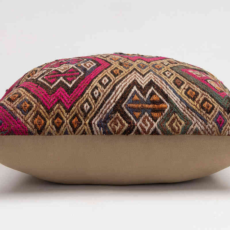 Kilim Pillow Cover - 1' 8" x 1' 8" (20" x 20") - K0081745