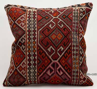 Kilim Pillow Cover - 1' 8" x 1' 8" (20" x 20")
