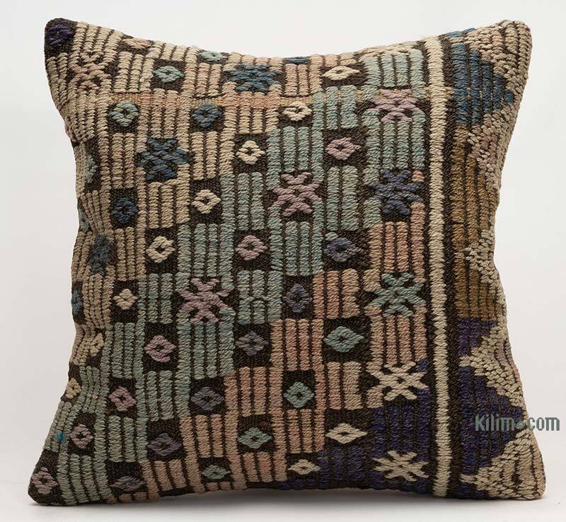 Kilim Pillow Cover - 1' 8" x 1' 8" (20" x 20") - K0081762