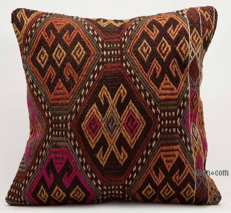 Kilim Pillow Cover - 1' 8" x 1' 8" (20" x 20") - K0081764