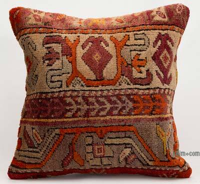 Turkish Pillow Cover - 1' 8" x 1' 8" (20" x 20")