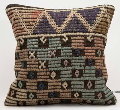 Kilim Yastık Kılıfı - 50 cm x 50 cm