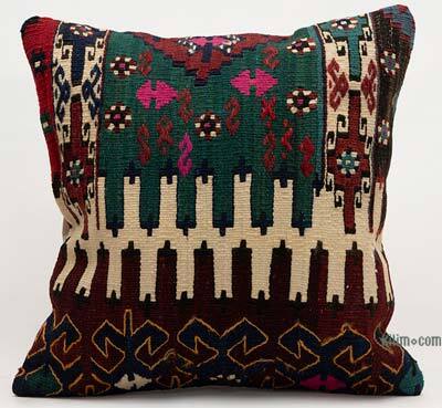 Kilim Pillow Cover - 1' 8" x 1' 8" (20" x 20")