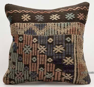 Kilim Yastık Kılıfı - 50 cm x 50 cm