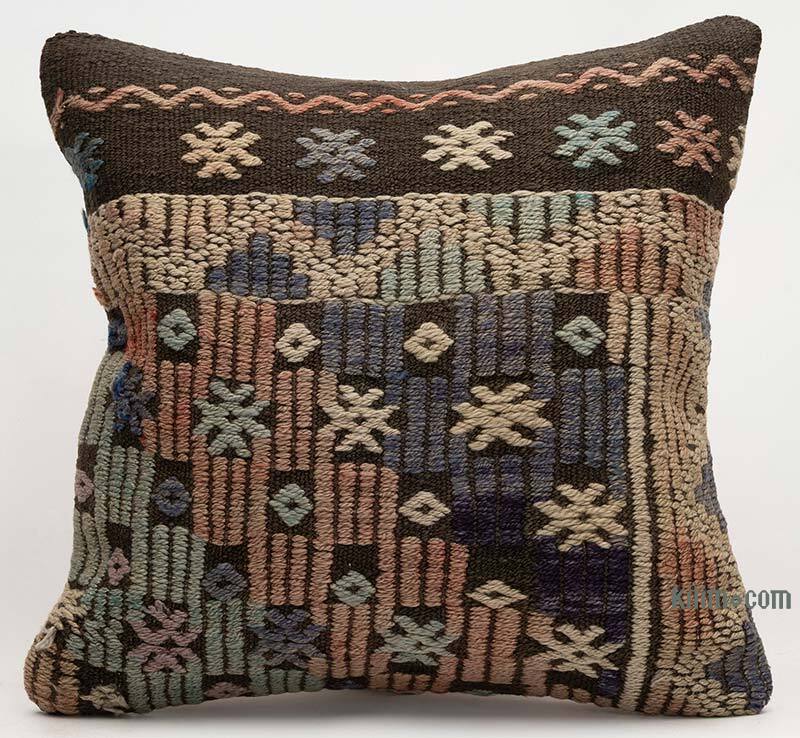 Kilim Pillow Cover - 1' 8" x 1' 8" (20" x 20") - K0081797