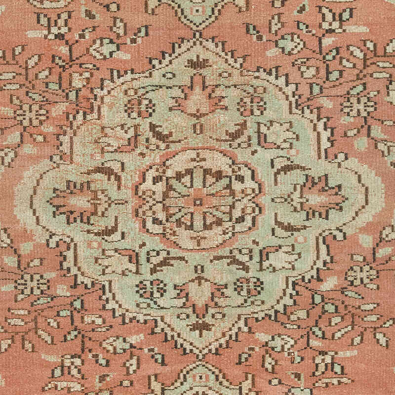 Vintage Turkish Hand-Knotted Rug - 6' 2" x 8' 11" (74" x 107") - K0081827