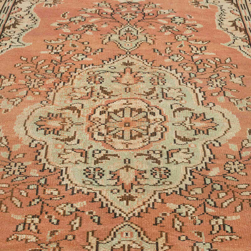 Vintage Turkish Hand-Knotted Rug - 6' 2" x 8' 11" (74" x 107") - K0081827
