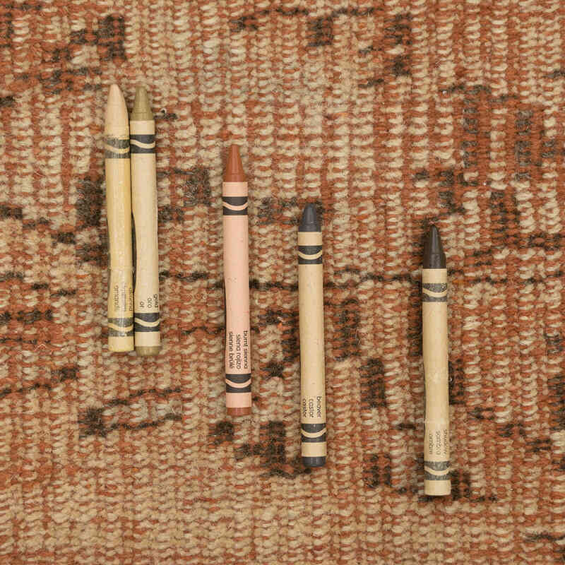 Boyali El Dokuma Vintage Hali - 181 cm x 278 cm - K0081829