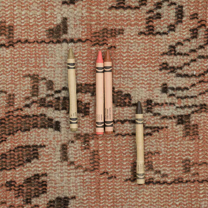 Alfombra Vintage Turca Anudada a Mano - 190 cm x 290 cm - K0081830