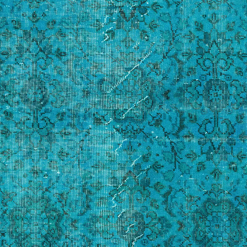 Alfombra Turca Vintage Sobre-teñida - 112 cm x 208 cm - K0081832