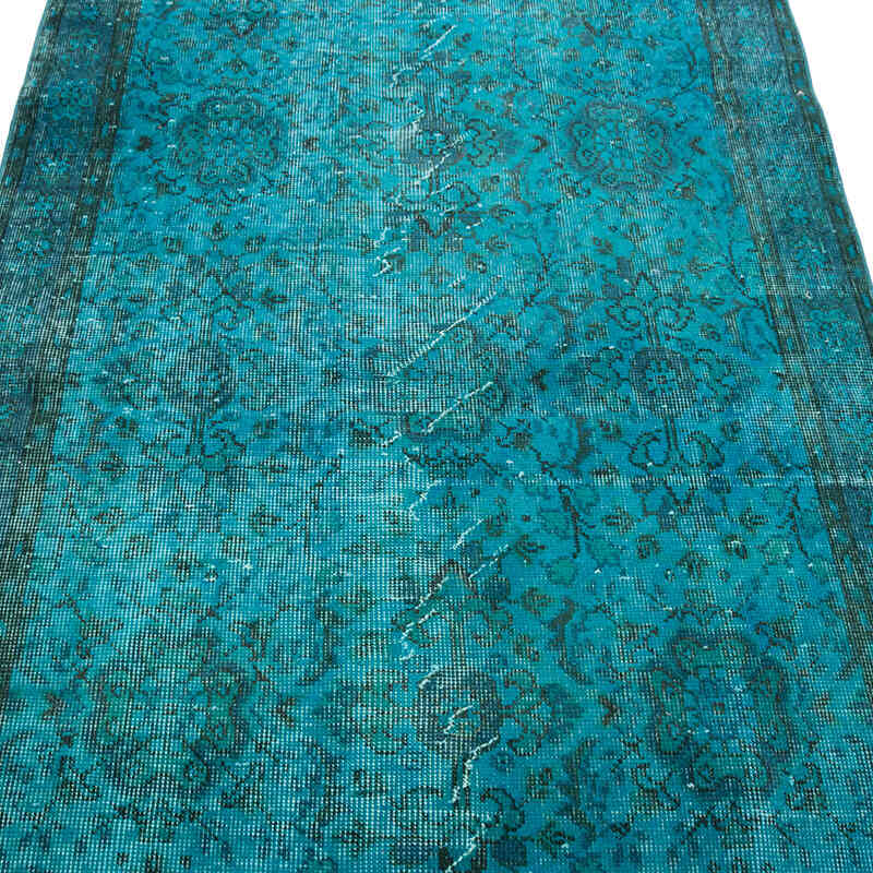 Alfombra Turca Vintage Sobre-teñida - 112 cm x 208 cm - K0081832