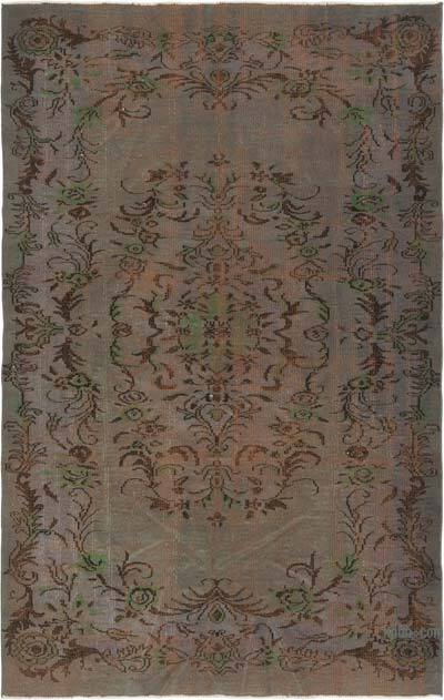 Boyali El Dokuma Vintage Hali - 190 cm x 297 cm