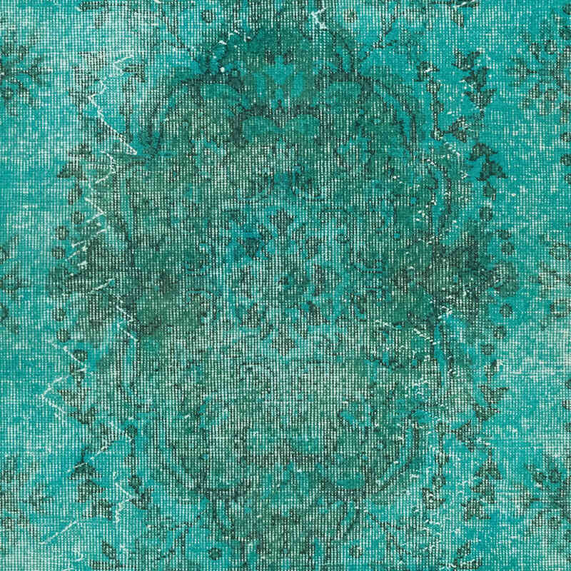 Alfombra Turca Vintage Sobre-teñida - 117 cm x 210 cm - K0081842