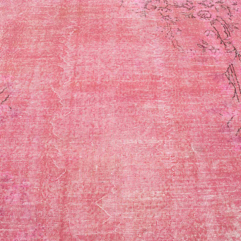 Alfombra Turca Vintage Sobre-teñida - 141 cm x 238 cm - K0081843