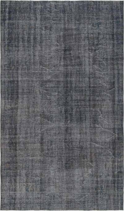 Boyalı El Dokuma Vintage Halı - 172 cm x 295 cm