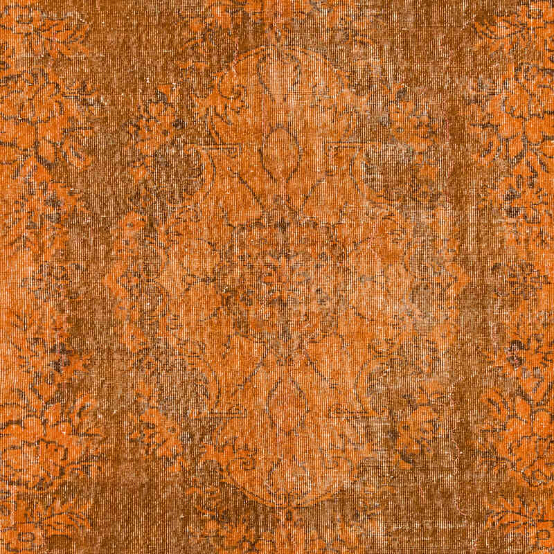 Alfombra Turca Vintage Sobre-teñida - 193 cm x 282 cm - K0081850