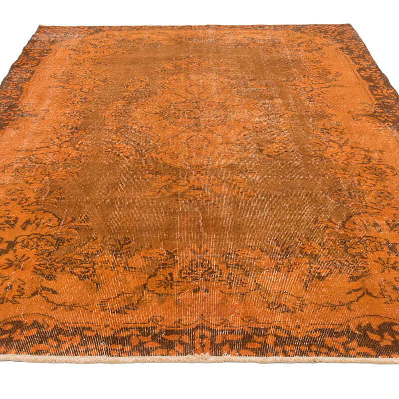 Alfombra Turca Vintage Sobre-teñida - 193 cm x 282 cm - K0081850