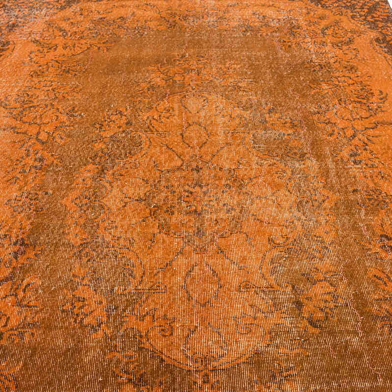 Alfombra Turca Vintage Sobre-teñida - 193 cm x 282 cm - K0081850