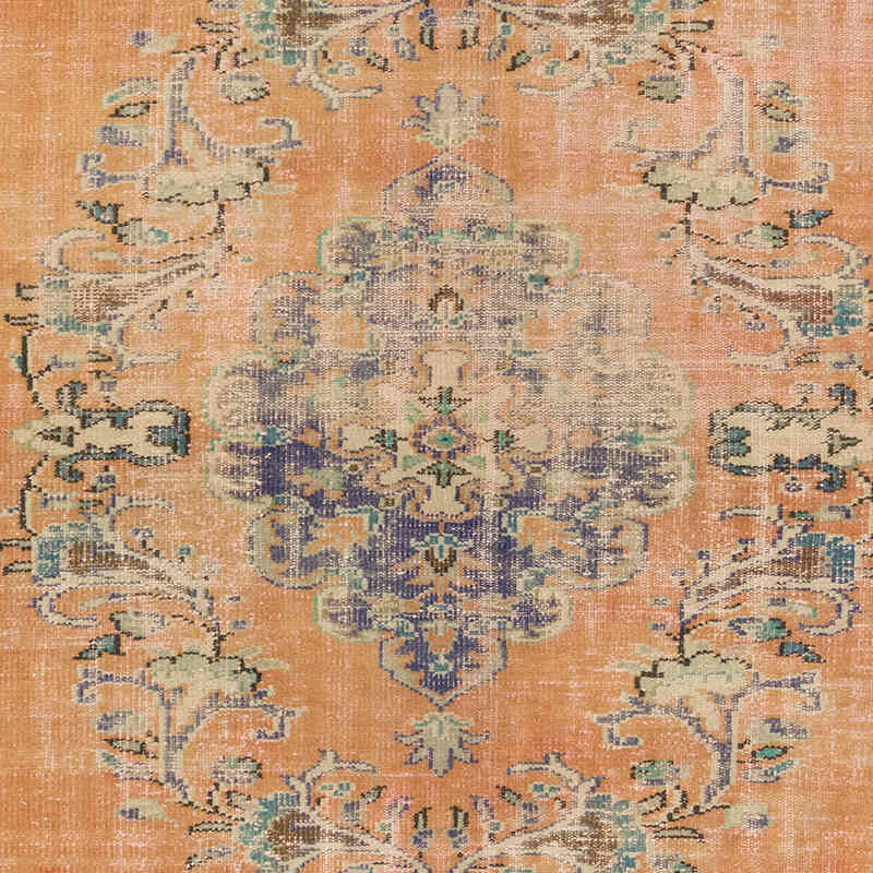 Vintage Turkish Hand-Knotted Rug - 6'  x 9' 6" (72" x 114") - K0081851