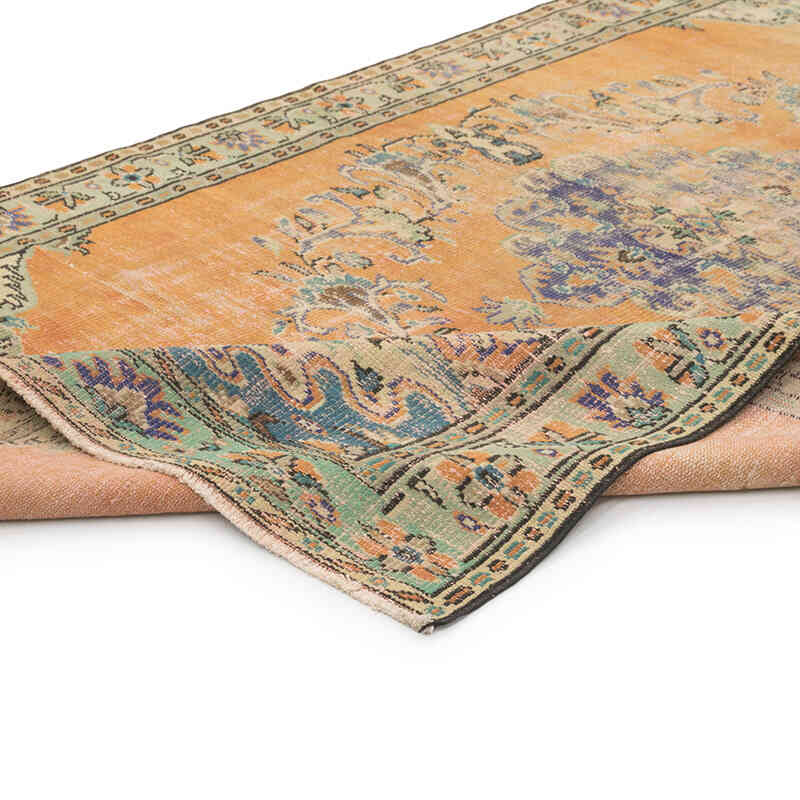 Vintage Turkish Hand-Knotted Rug - 6'  x 9' 6" (72" x 114") - K0081851