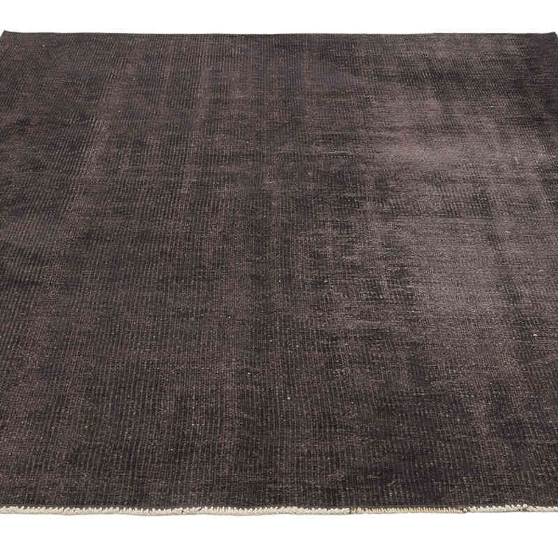 Over-dyed Vintage Hand-Knotted Turkish Rug - 5' 5" x 6' 11" (65" x 83") - K0081852